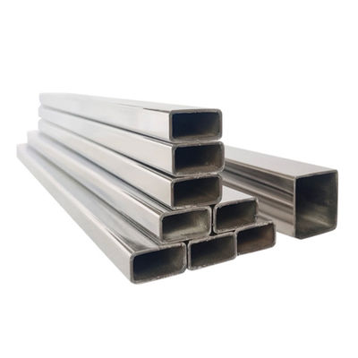 SS316l স্টেইনলেস স্টীল স্কয়ার পাইপ 0.5-20mm স্টেইনলেস স্টীল ঢালাই পাইপ