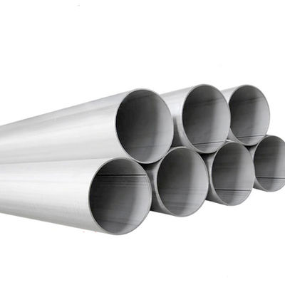 25mm 50mm স্টেইনলেস স্টীল ঢালাই পাইপ গোলাকার 1.2mm 1.5mm 304 316